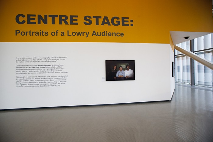 Installation view, Centre Stage, The Lowry